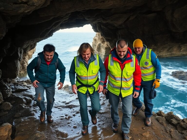 Malta Three hikers rescued after becoming stranded near Ġnejna cave
