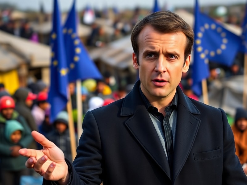 Malta France's Macron slams migrant 'return-hubs', EU funding push