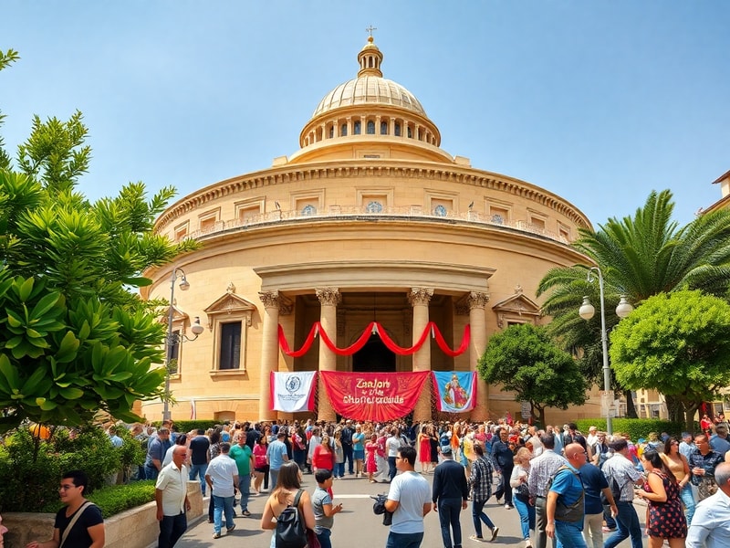 Malta Xewkija Rotunda works completed in time for St John the Baptist feast