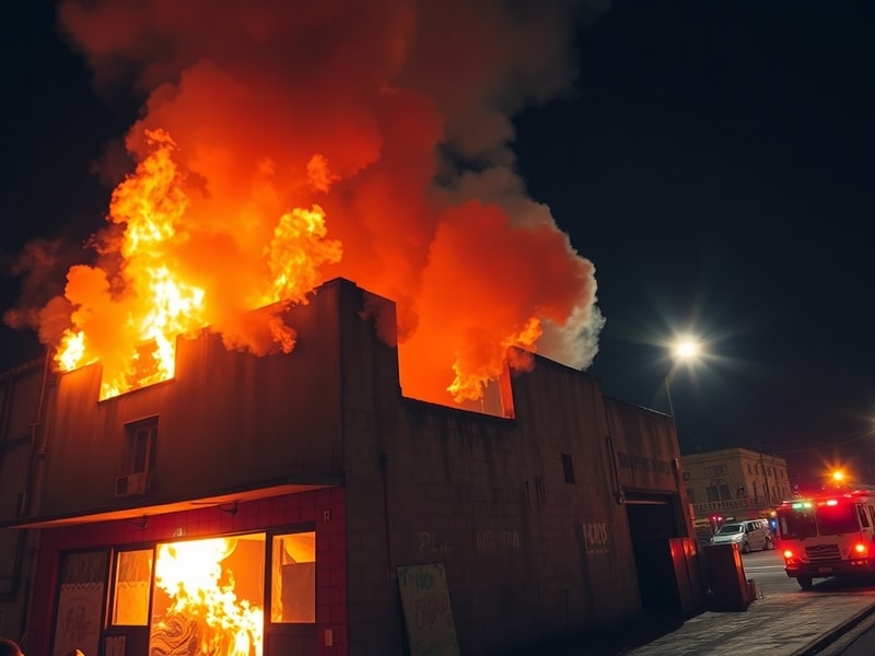 Malta Fire breaks out at former Paceville nightclub