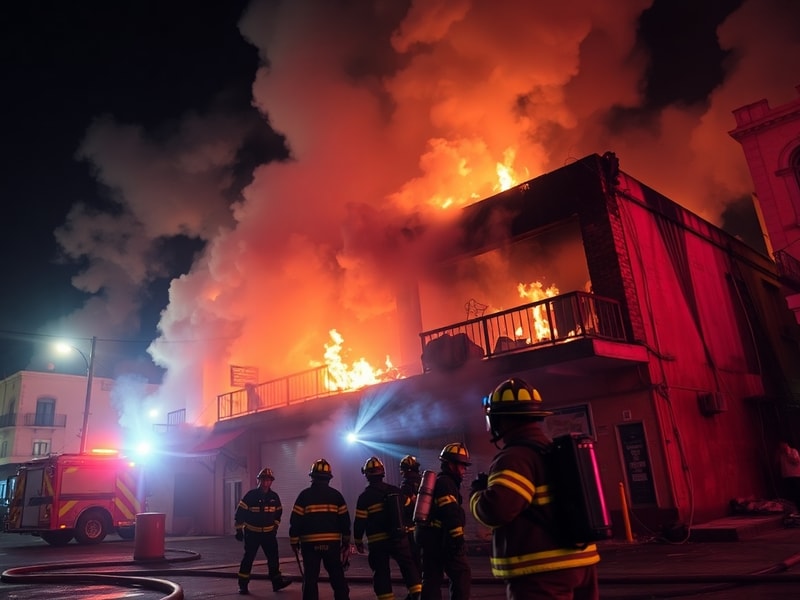 Malta Fire breaks out at former Paceville nightclub