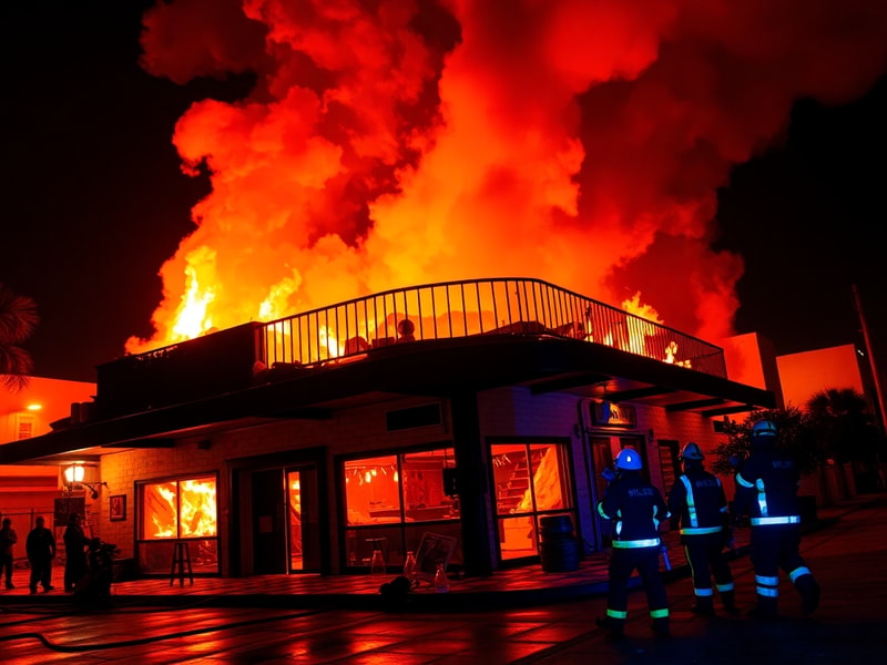 Malta Fire breaks out at former Paceville nightclub