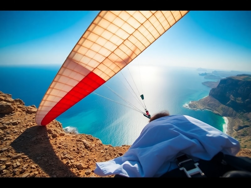Malta Paraglider injured at Dingli Cliffs