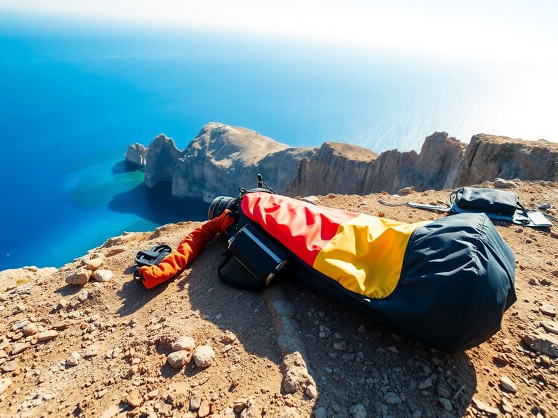 Malta Paraglider injured at Dingli Cliffs