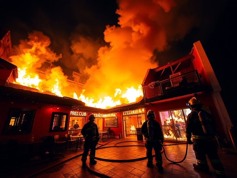 Malta Fire breaks out at former Paceville nightclub