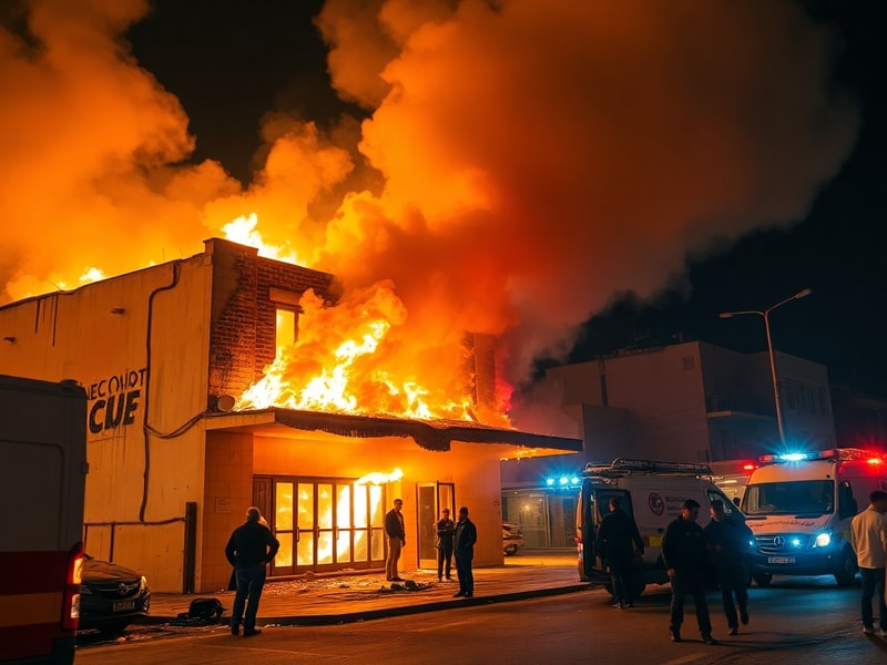 Malta Fire breaks out at former Paceville nightclub