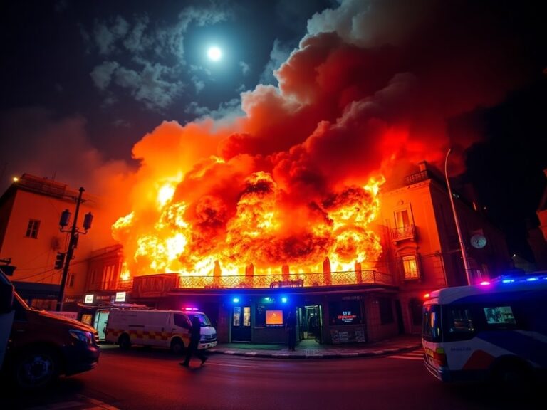 Malta Fire breaks out at former Paceville nightclub