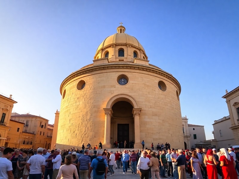 Malta Xewkija Rotunda works completed in time for St John the Baptist feast