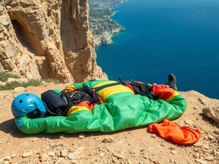 Malta Paraglider injured at Dingli Cliffs