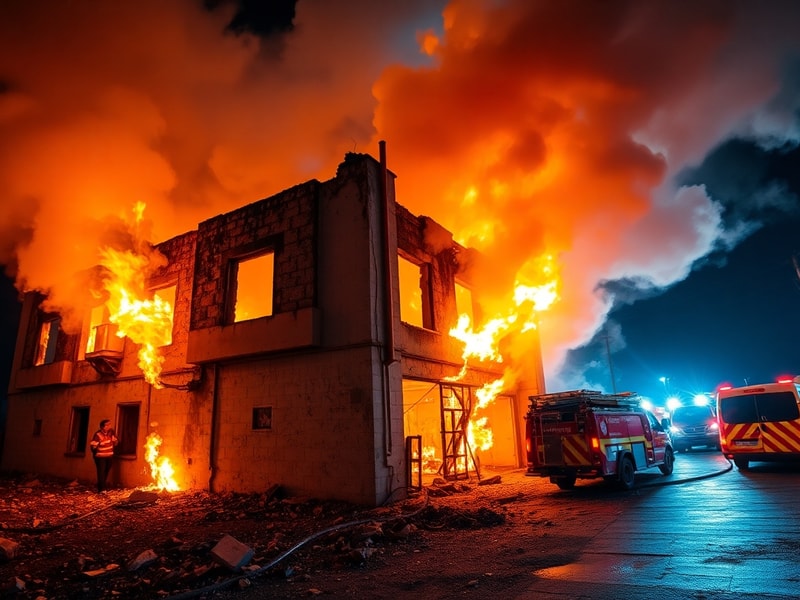 Malta Fire breaks out at former Paceville nightclub