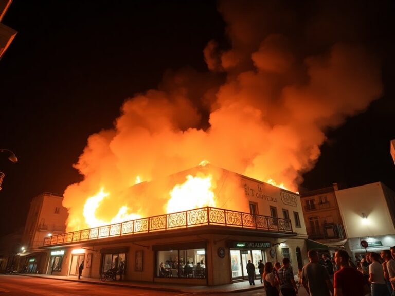 Malta Fire breaks out at former Paceville nightclub