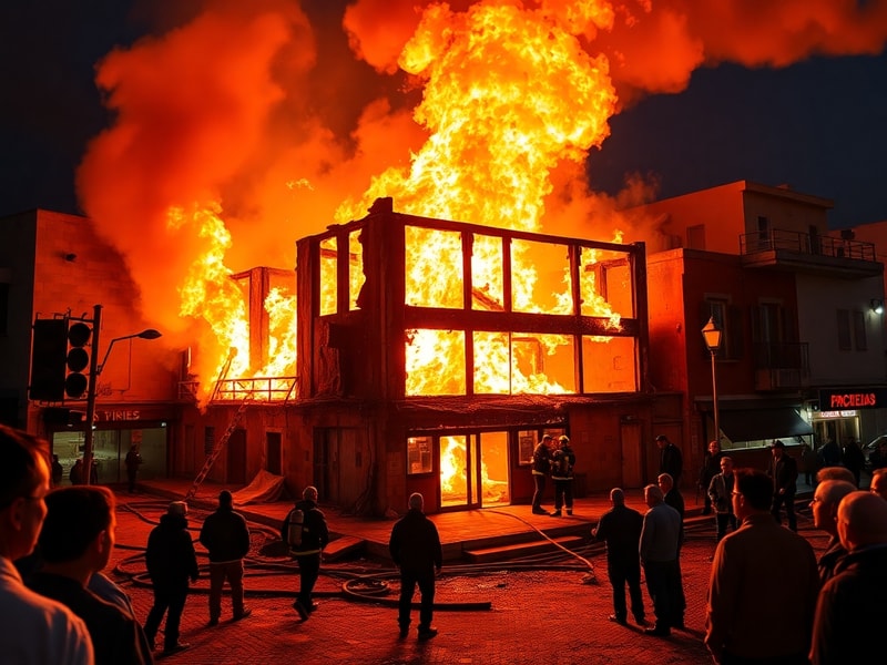 Malta Fire breaks out at former Paceville nightclub