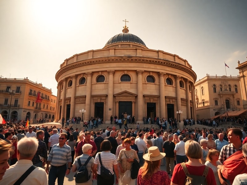 Malta Xewkija Rotunda works completed in time for St John the Baptist feast