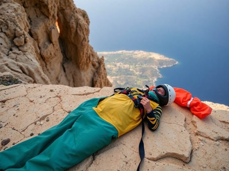 Malta Paraglider injured at Dingli Cliffs