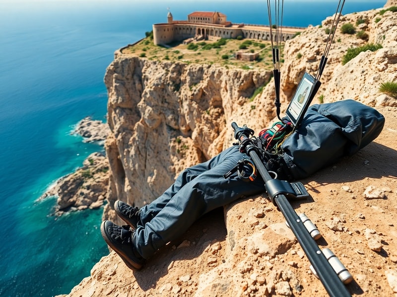 Malta Paraglider injured at Dingli Cliffs