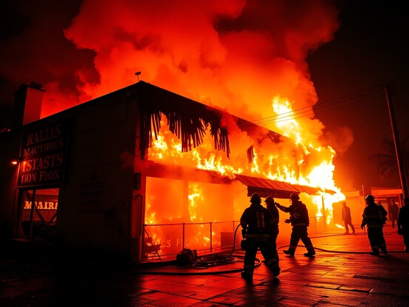 Malta Fire breaks out at former Paceville nightclub