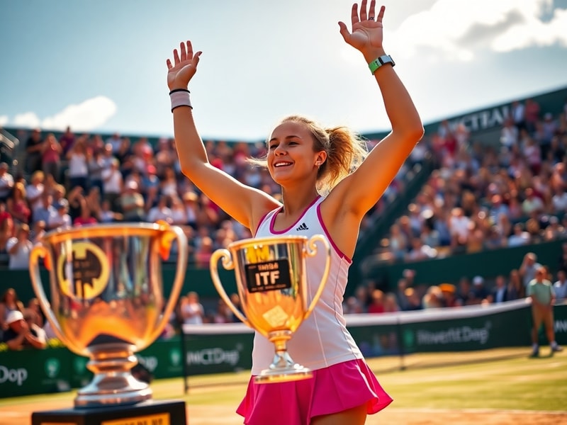 Malta Francesca Curmi beats Russian seventh-seed Ibragimova to win ITF title