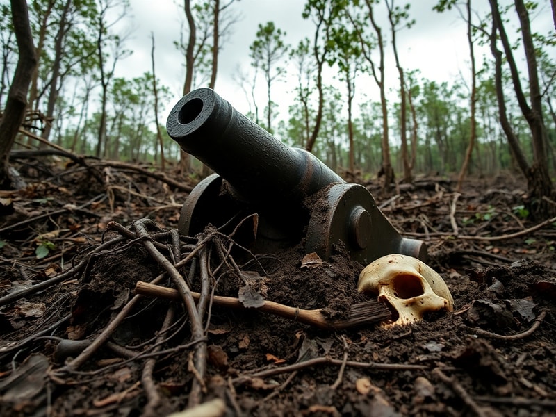 Malta Buried cannons and a gruesome discovery