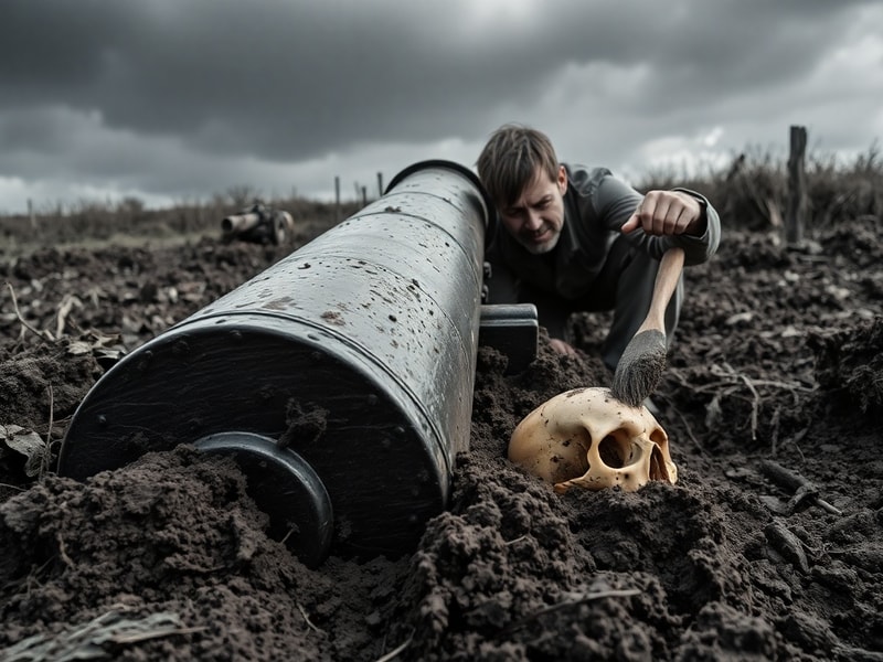 Malta Buried cannons and a gruesome discovery