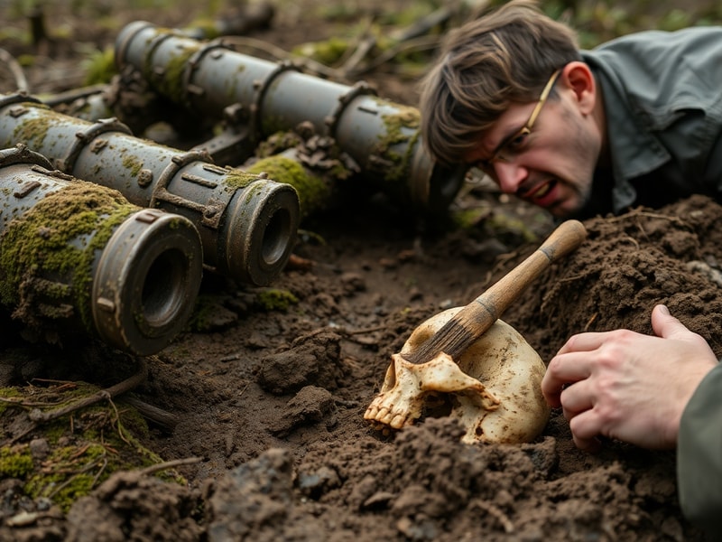 Malta Buried cannons and a gruesome discovery