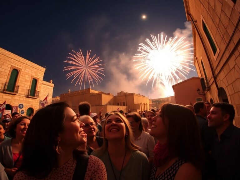 Malta Mqabba fireworks enthusiasts say they set new record with 90-metre display