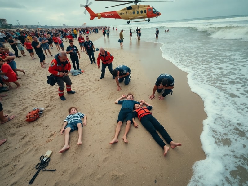 Malta Three boys die after sea rescue at Spanish beach
