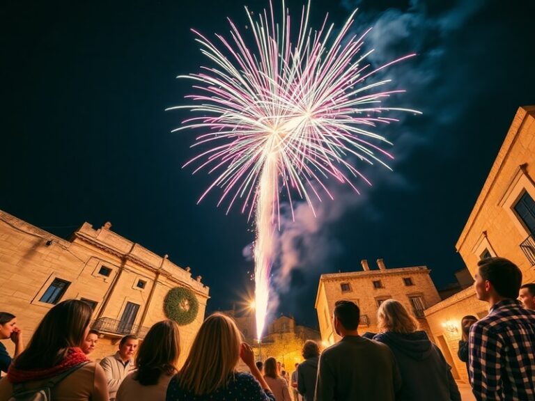 Malta Mqabba fireworks enthusiasts say they set new record with 90-metre display
