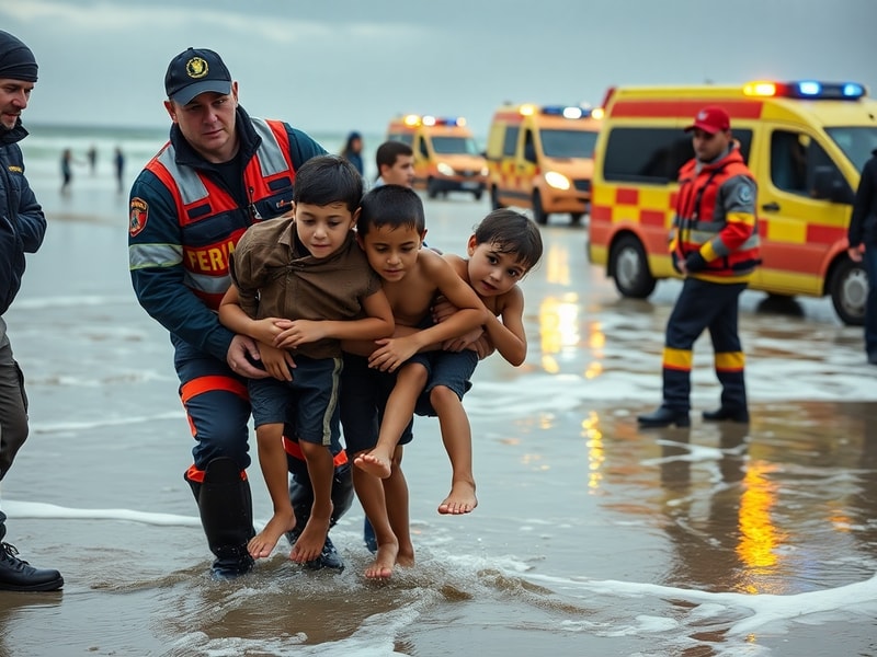 Malta Three boys die after sea rescue at Spanish beach