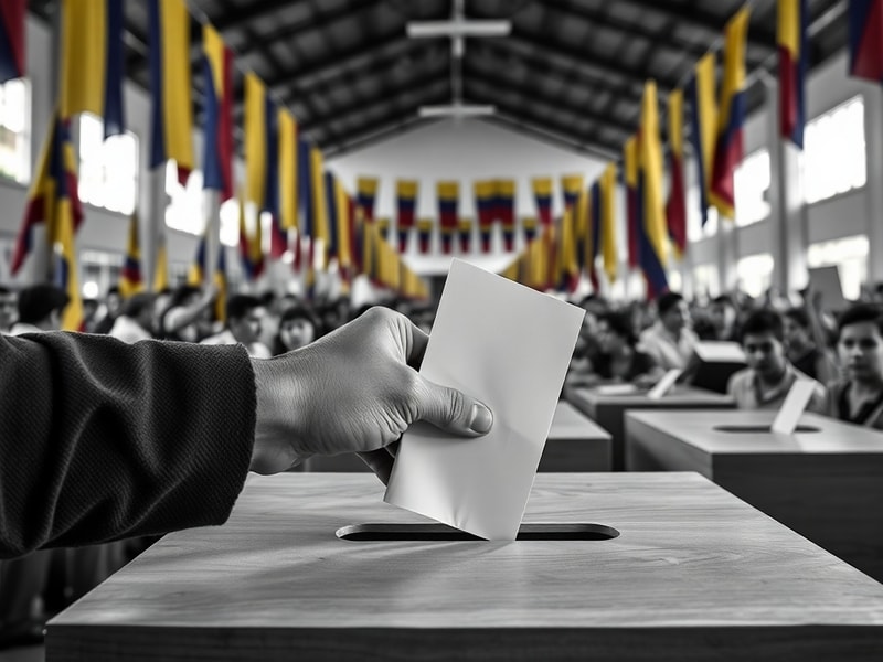 Malta Colombians vote in presidential runoff