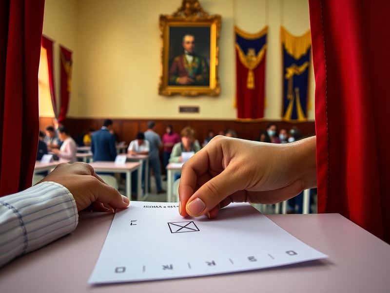 Malta Colombians vote in presidential runoff