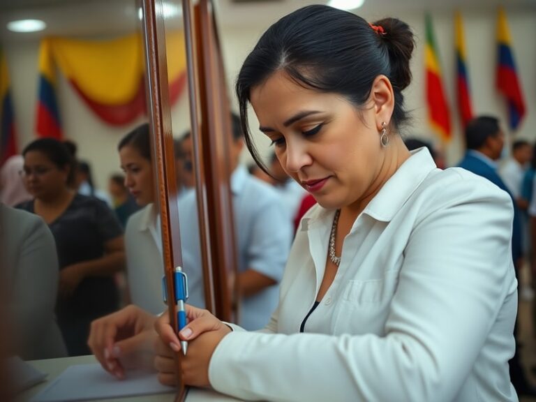 Malta Colombians vote in presidential runoff