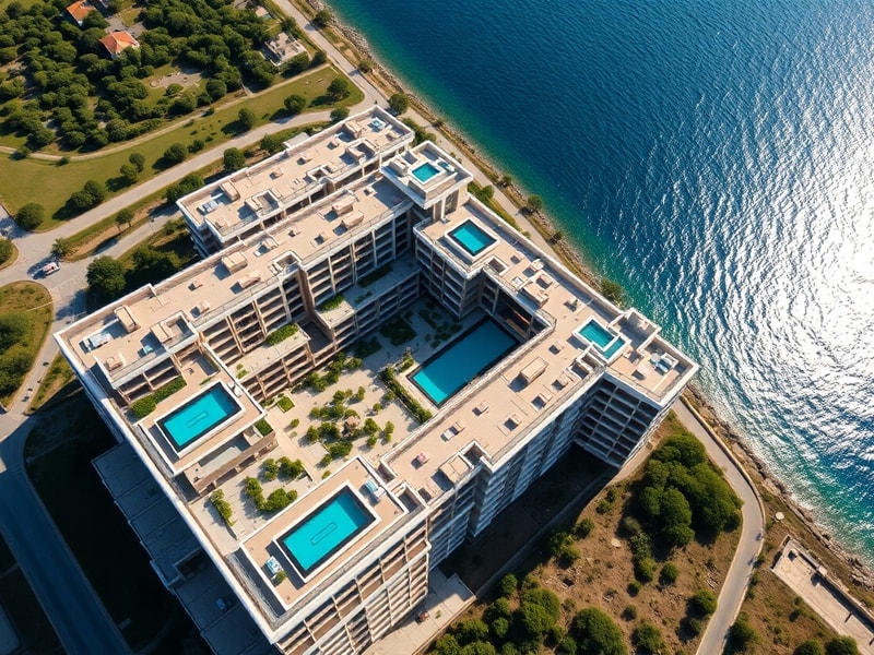 Malta Portelli files plans for 30-apartment Xemxija block with six rooftop pools