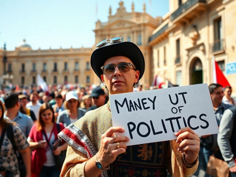Malta Take money out of Maltese politics