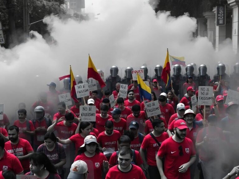 Malta Colombian protests vow 'resistance' to right-wing rule