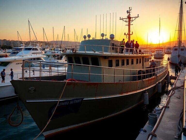 Malta Libyan coastguard patrol boat repaired in Malta