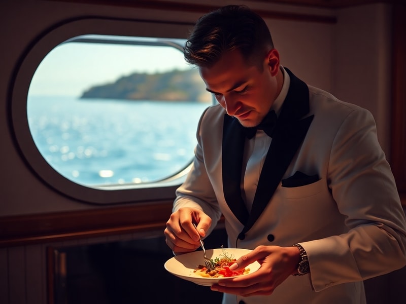 Malta Malta's only two-Michelin-starred restaurant takes fine dining out to sea