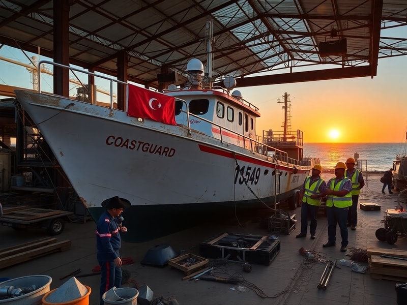 Malta Libyan coastguard patrol boat repaired in Malta