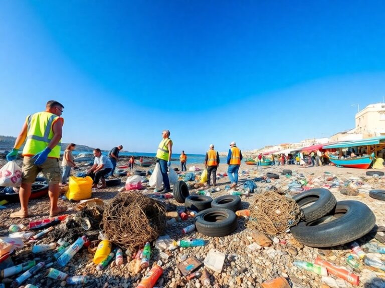 Malta Almost 450kg of waste collected in Marsaxlokk clean-up