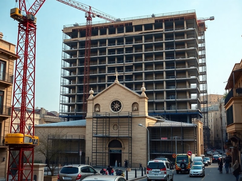 Malta Seven-floor block proposed near San Ġwann church
