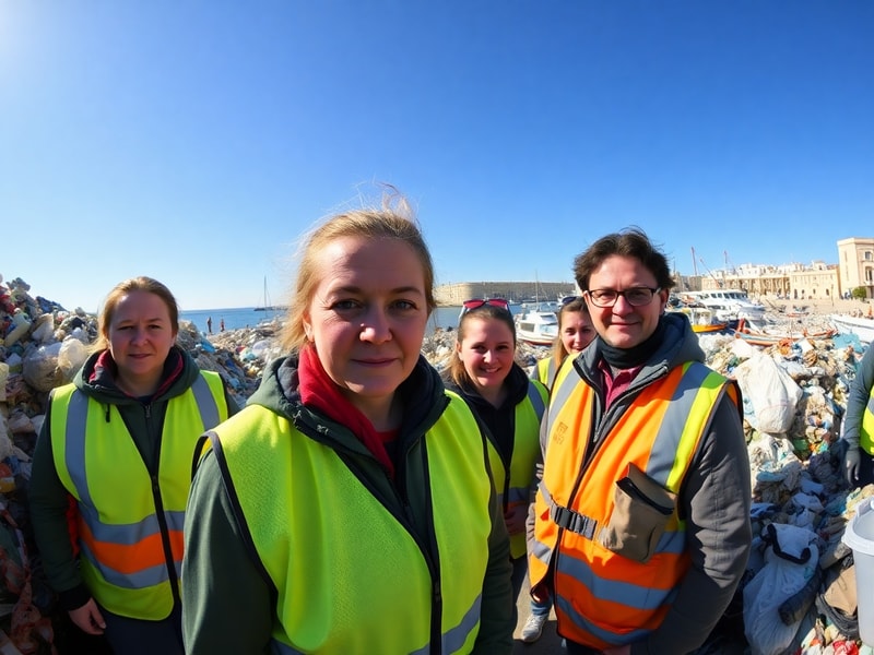 Malta Almost 450kg of waste collected in Marsaxlokk clean-up