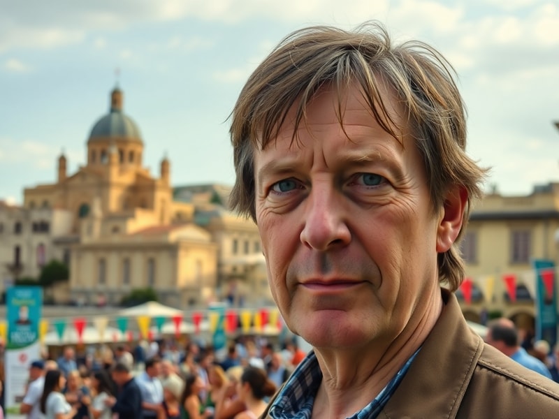 Malta Crime author Ian Rankin is the international guest of the Malta Book Festival