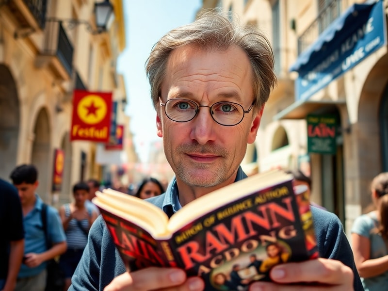 Malta Crime author Ian Rankin is the international guest of the Malta Book Festival