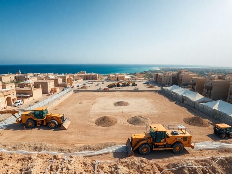 Malta Works underway on 25,000 square metre open space in Ħal Għaxaq