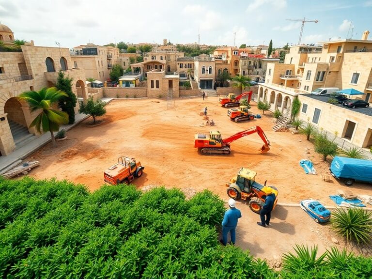 Malta Works underway on 25,000 square metre open space in Ħal Għaxaq