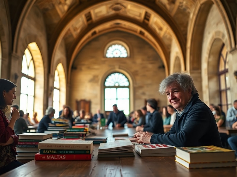 Malta Crime author Ian Rankin is the international guest of the Malta Book Festival