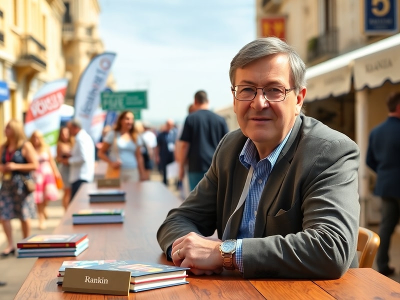 Malta Crime author Ian Rankin is the international guest of the Malta Book Festival