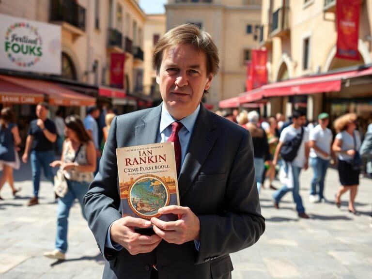 Malta Crime author Ian Rankin is the international guest of the Malta Book Festival