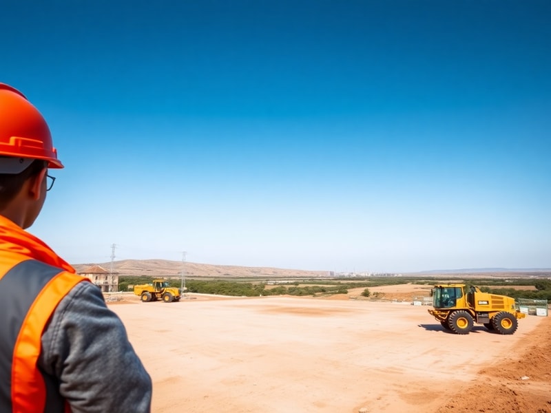 Malta Works underway on 25,000 square metre open space in Ħal Għaxaq
