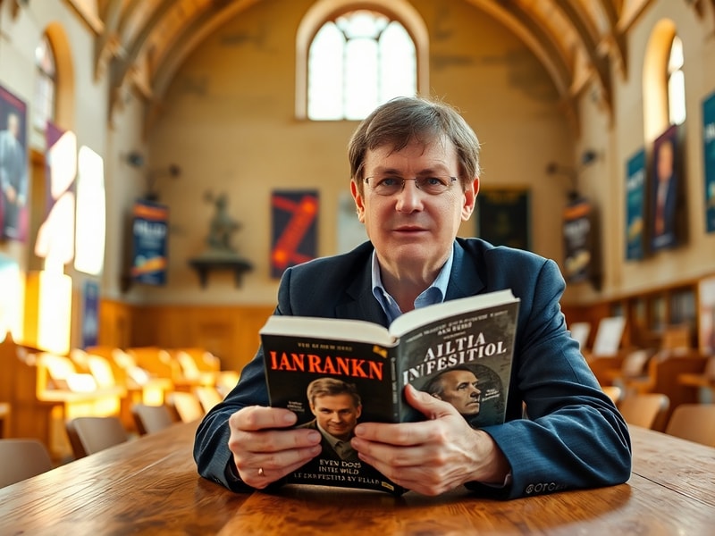 Malta Crime author Ian Rankin is the international guest of the Malta Book Festival