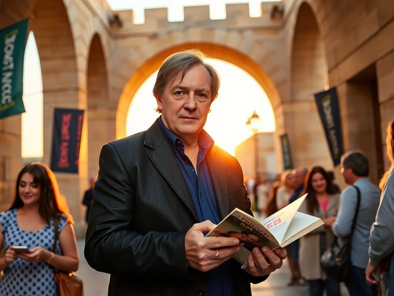 Malta Crime author Ian Rankin is the international guest of the Malta Book Festival